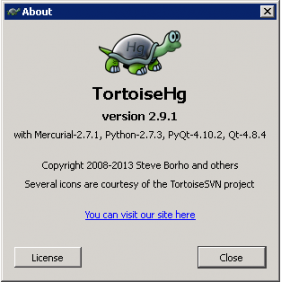 you will need tortoisehg installed